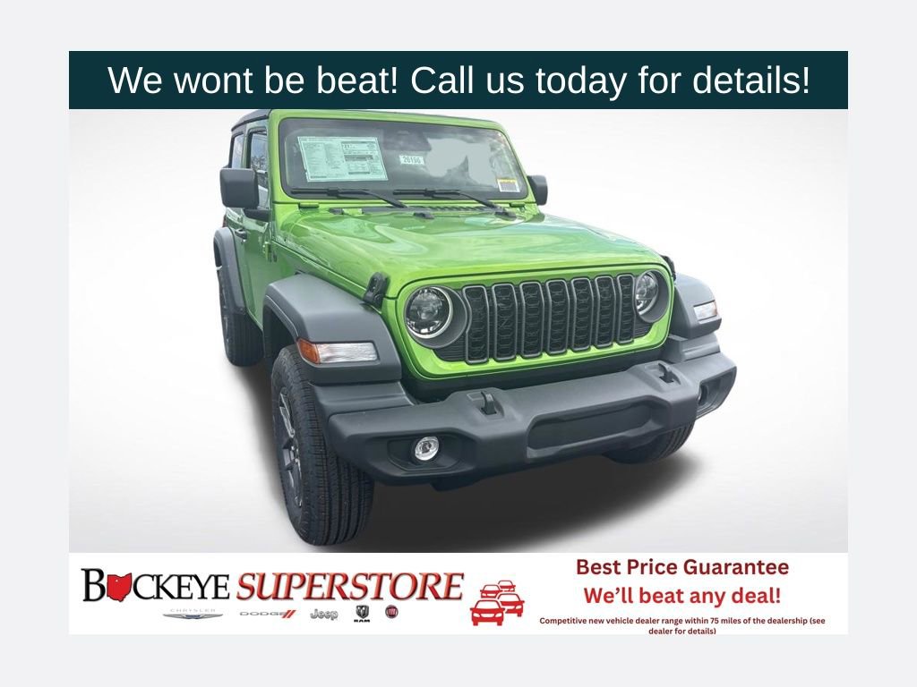 New 2026 Jeep Wrangler Sport S image 1