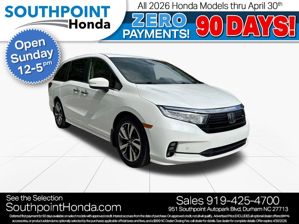 Used 2022 Honda Odyssey Touring