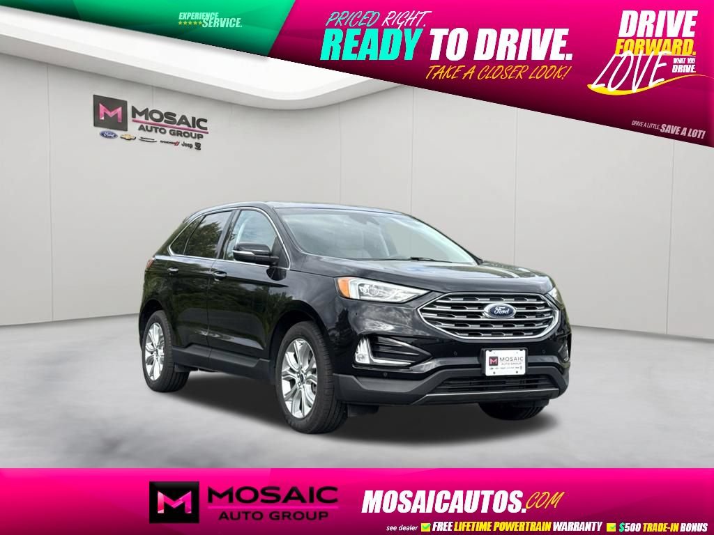 Used 2021 Ford Edge Titanium AWD/4WD image 1