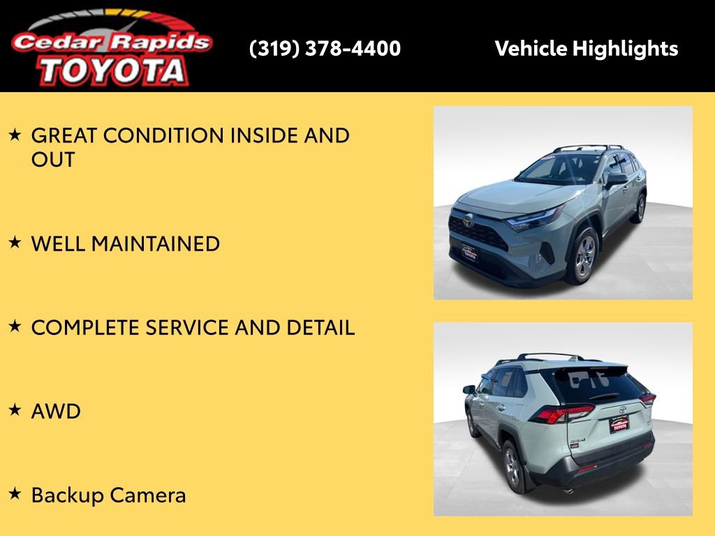 Certified 2023 Toyota RAV4 XLE w/ Convenience Package AWD/4WD image 9