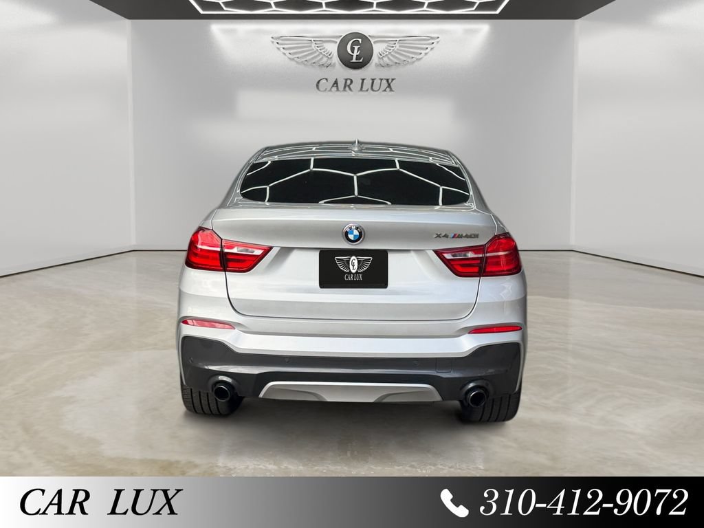 Used 2017 BMW X4 M40i w/ Technology Package AWD/4WD image 4