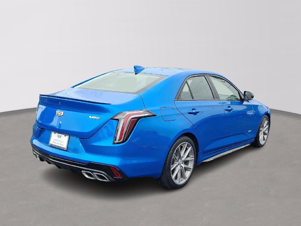 Certified 2024 Cadillac CT4 V w/ Technology Package RWD image 6