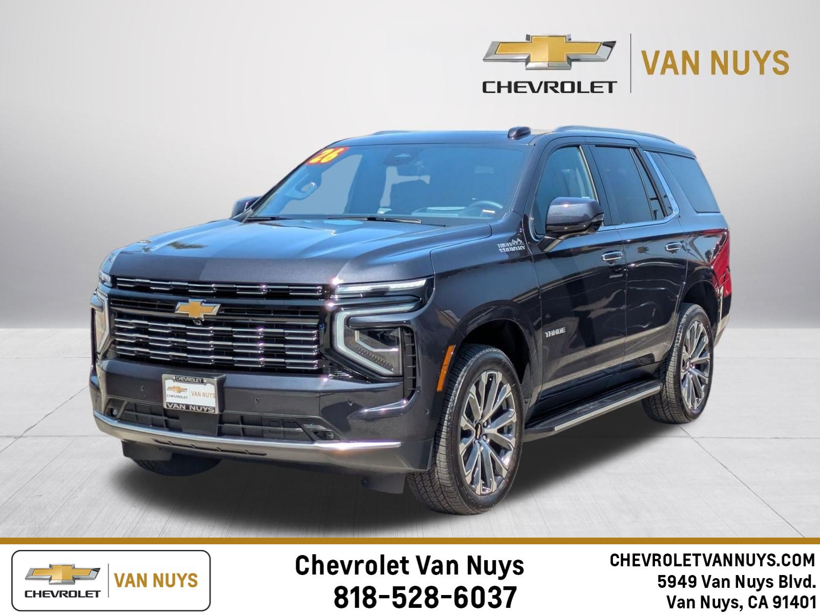 Used 2026 Chevrolet Tahoe High Country w/ Sun And Tow Package AWD/4WD image 1