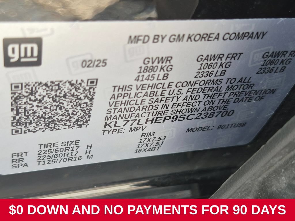Used 2025 Chevrolet Trax LT w/ LT Convenience Package FWD image 33