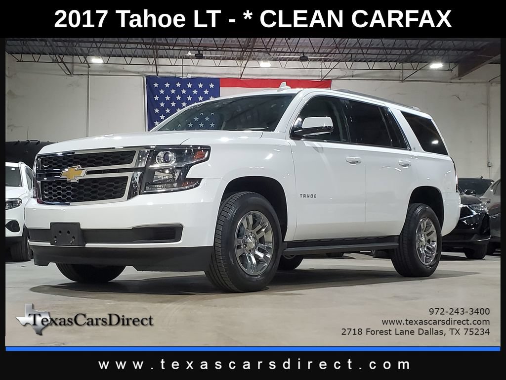 Used 2017 Chevrolet Tahoe LT RWD image 1