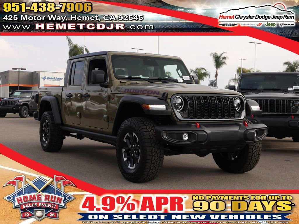 New 2026 Jeep Gladiator Rubicon w/ Safety Group image 1
