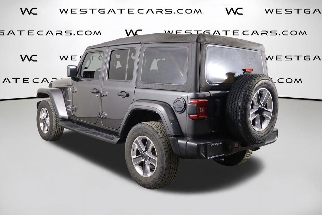 Used 2021 Jeep Wrangler Unlimited Sahara AWD/4WD image 42