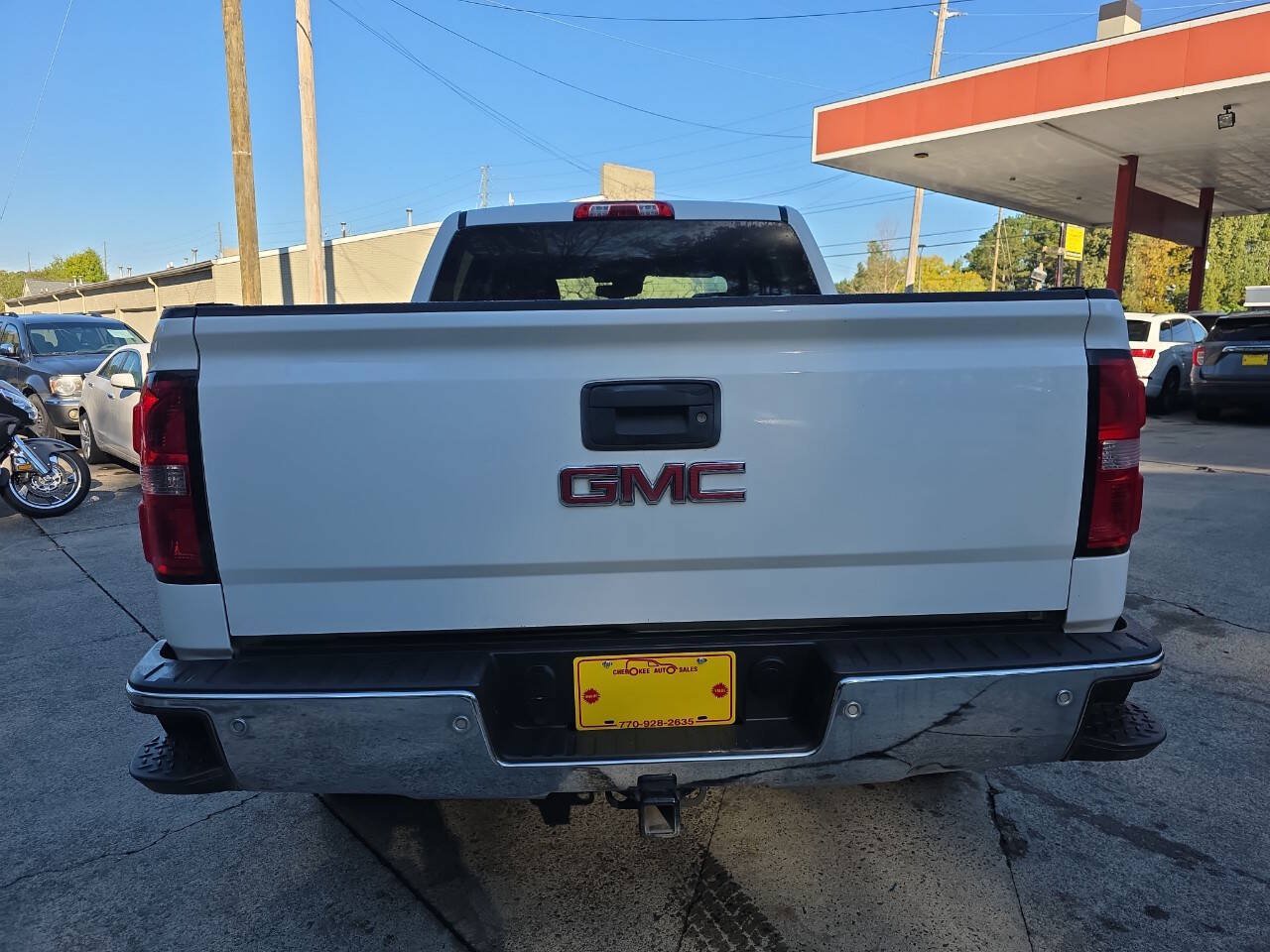 Used 2015 GMC Sierra 1500 SLT w/ SLT Crew Cab Value Package AWD/4WD image 5