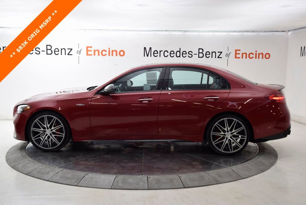 Used 2025 Mercedes-Benz C 43 AMG 4MATIC Sedan image 3