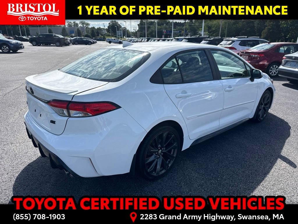 Certified 2024 Toyota Corolla SE w/ SE Premium Package FWD image 5