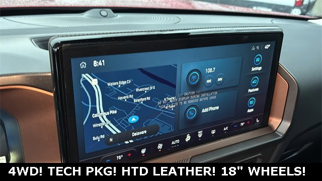 New 2025 Ford Bronco Sport Outer Banks w/ Outer Banks Tech Package+ image 13