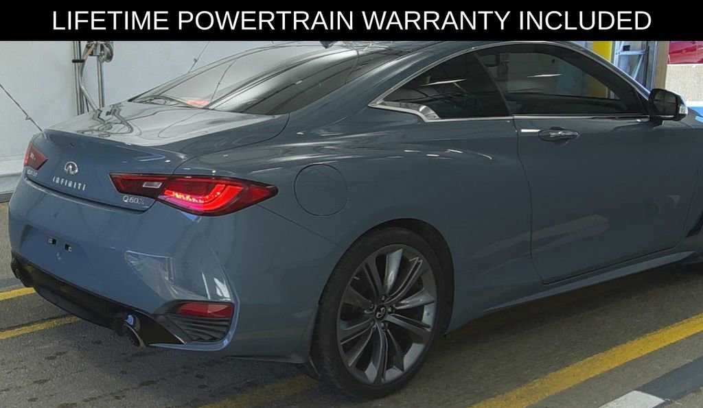 Certified 2022 INFINITI Q60 Red Sport 400 w/ Cargo Package RWD image 3