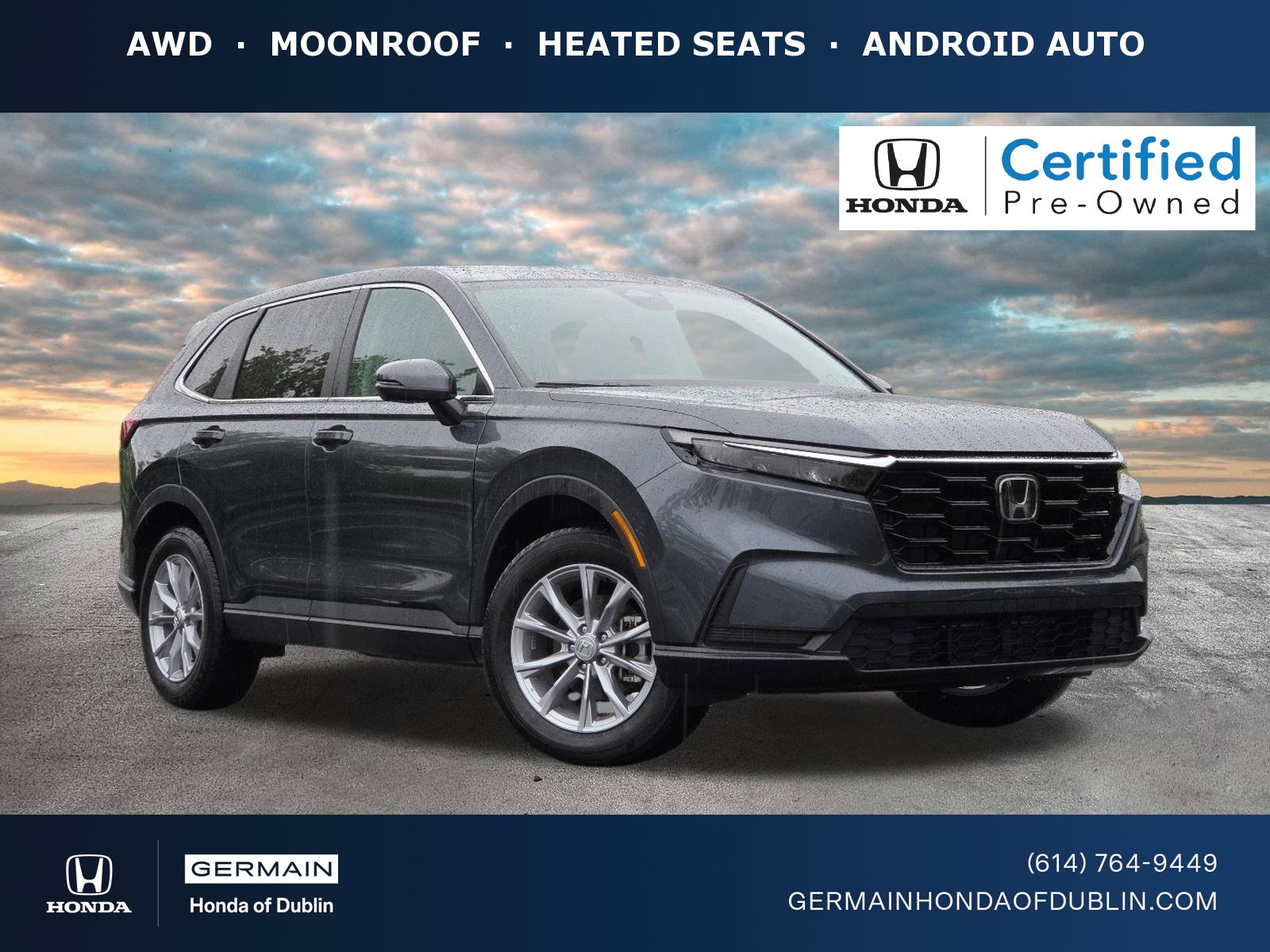 Certified 2025 Honda CR-V EX image 1