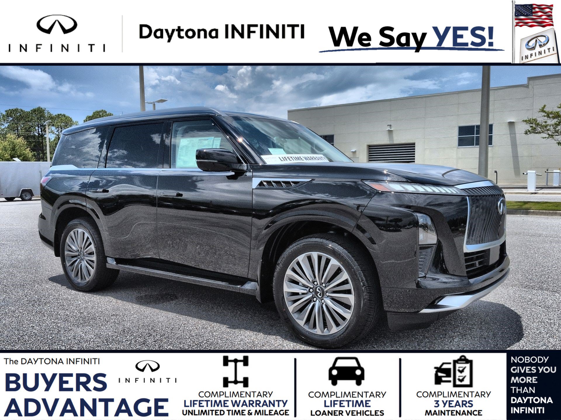 New 2026 INFINITI QX80 Luxe w/ Cargo Package