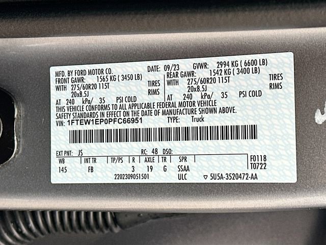 Used 2023 Ford F150 XLT w/ Equipment Group 302A High image 33