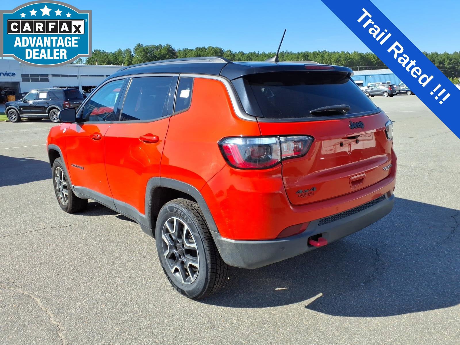 Used 2021 Jeep Compass Trailhawk AWD/4WD image 3