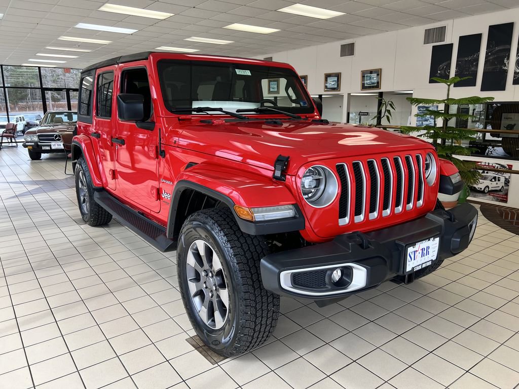 Used 2018 Jeep Wrangler Unlimited Sahara image 1