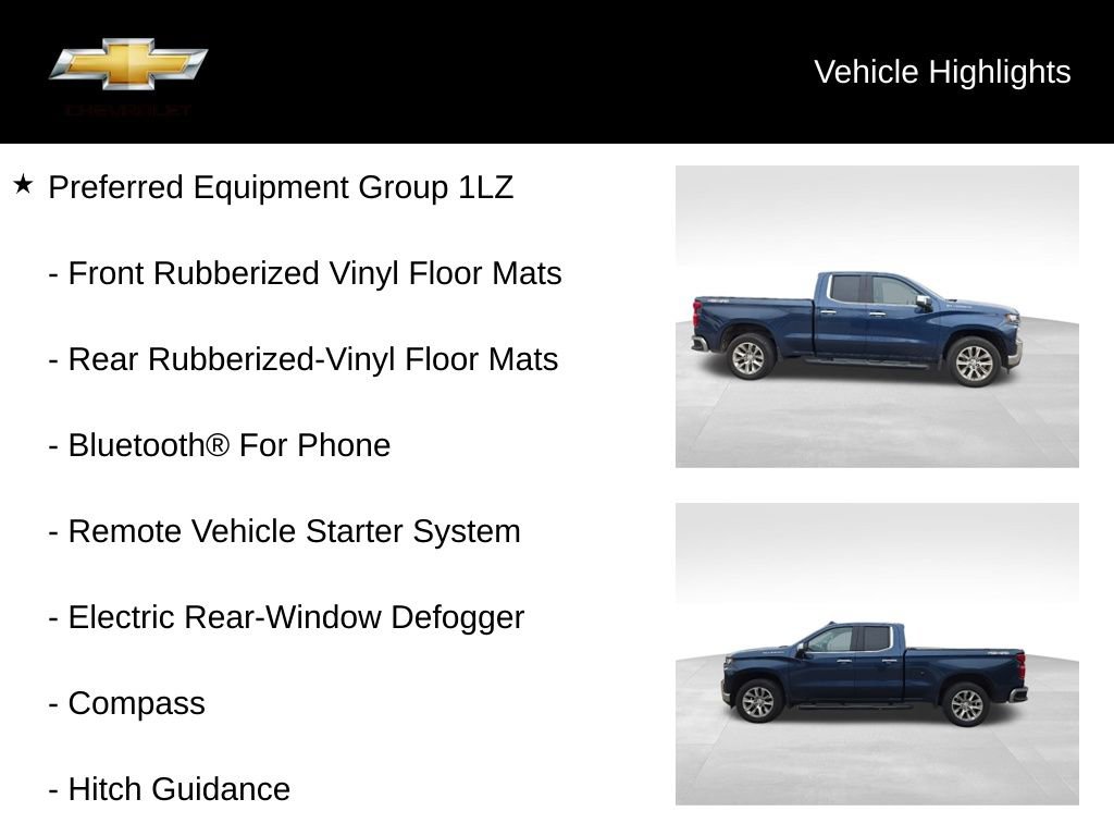 Used 2019 Chevrolet Silverado 1500 LTZ w/ LTZ Plus Package image 20