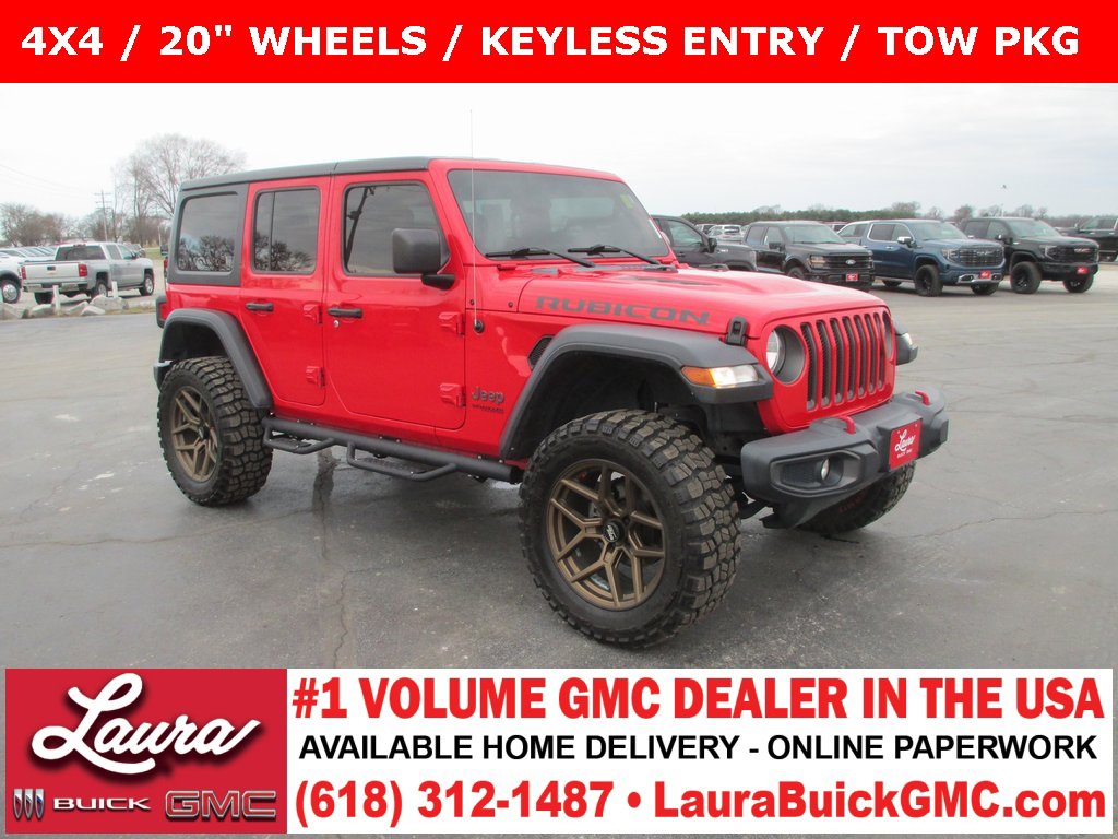 Used 2021 Jeep Wrangler Unlimited Rubicon image 1