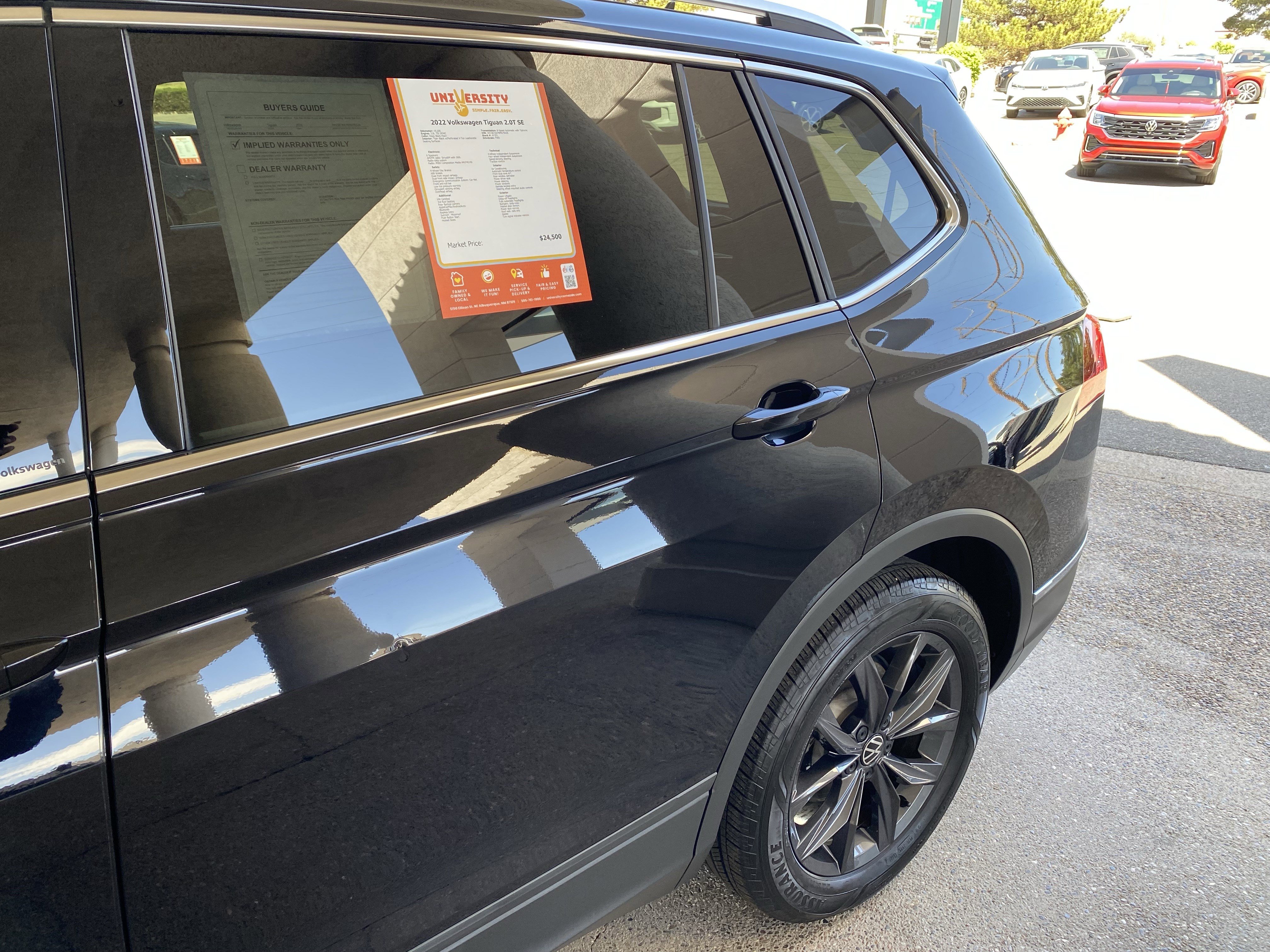 Certified 2022 Volkswagen Tiguan SE w/ Panoramic Sunroof Package FWD image 61