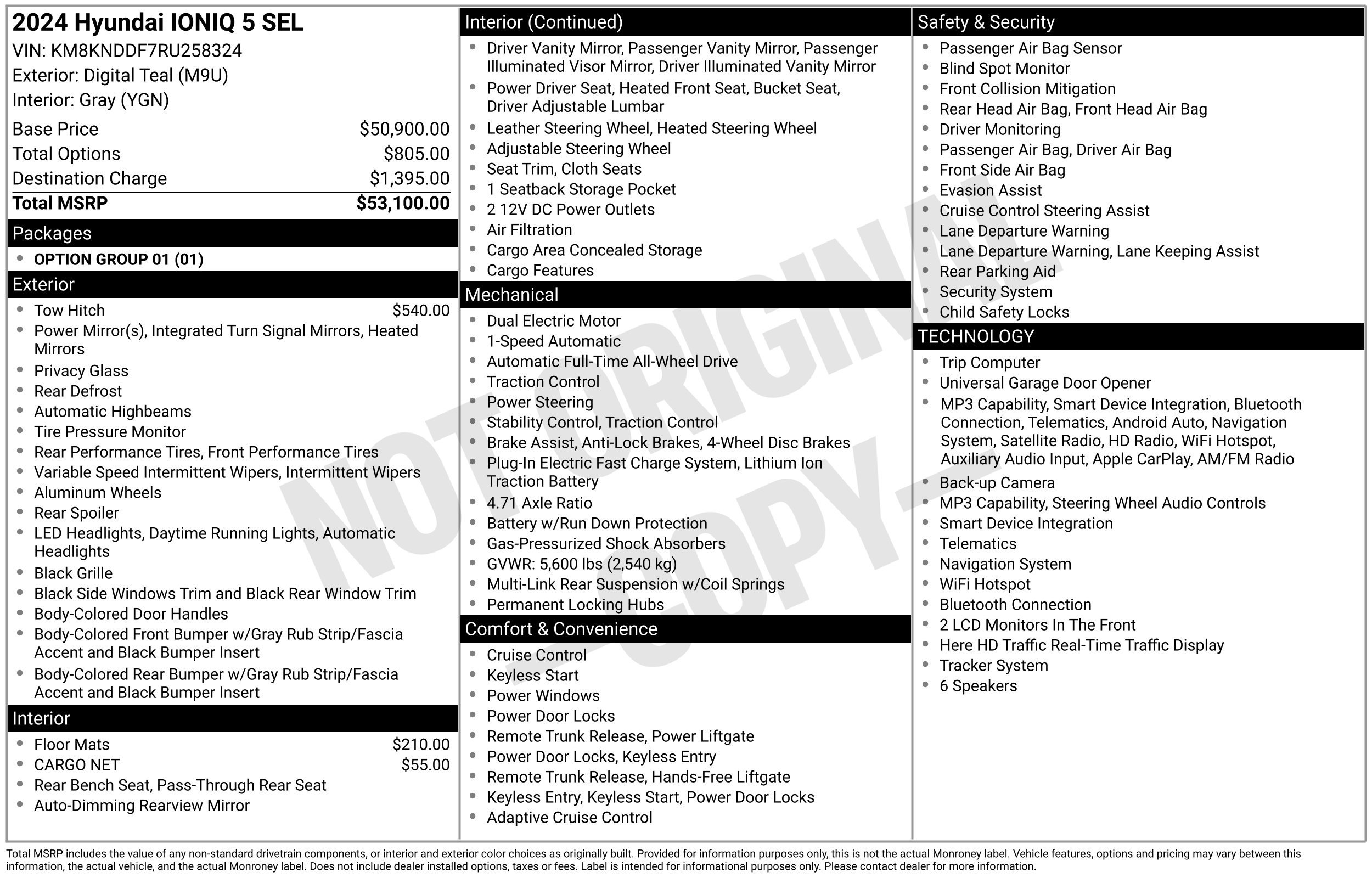 Used 2024 Hyundai Ioniq 5 SEL AWD/4WD image 3