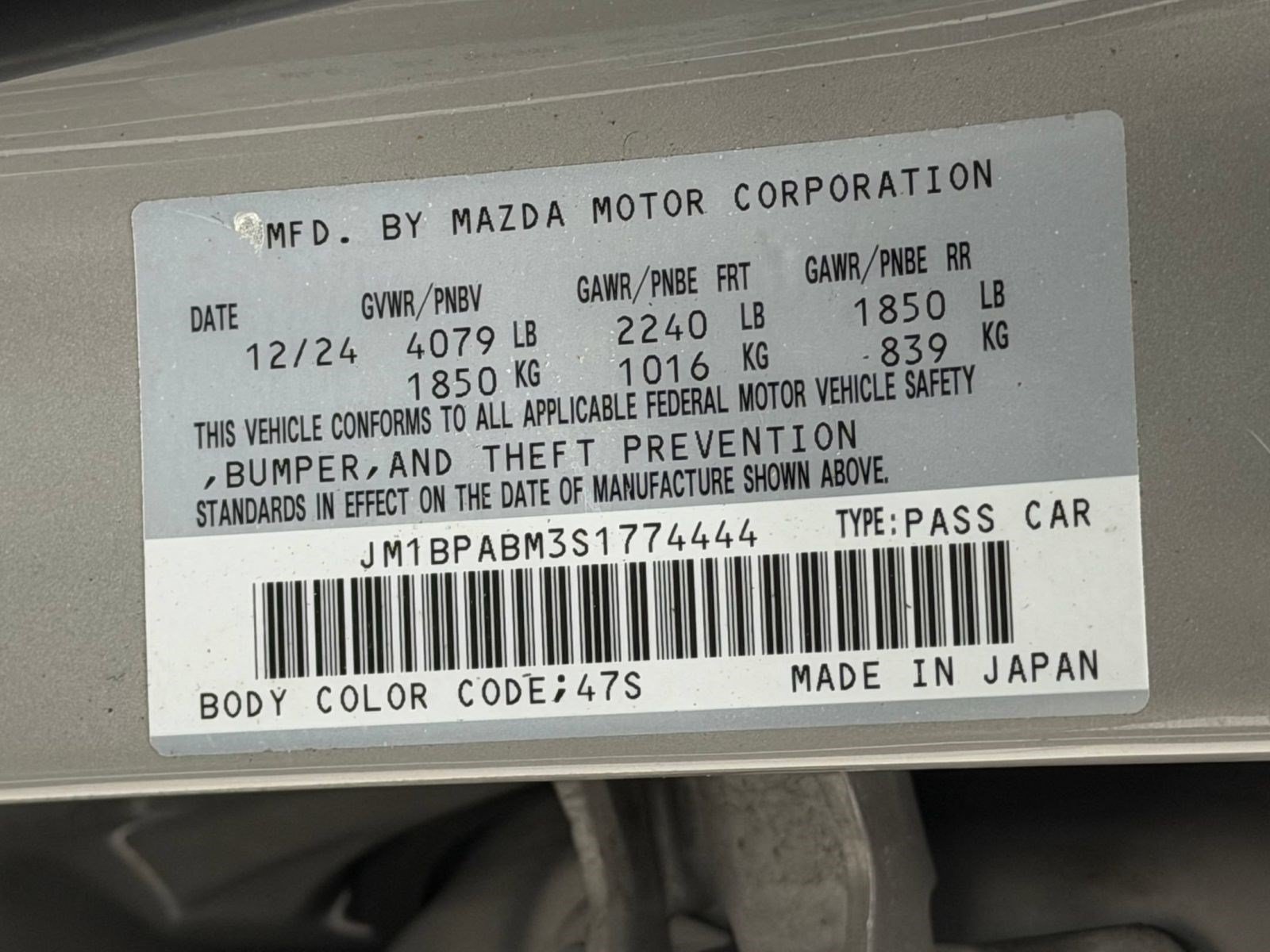 Used 2025 MAZDA MAZDA3 s FWD image 26
