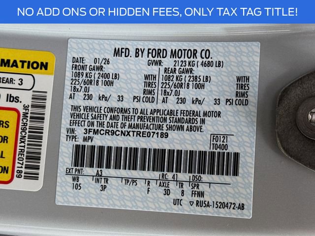 New 2026 Ford Bronco Sport Outer Banks image 33