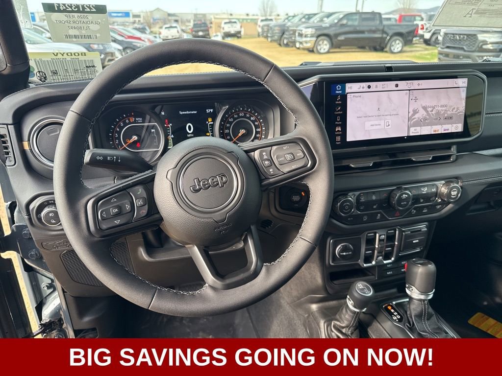 New 2026 Jeep Gladiator Sport AWD/4WD image 14