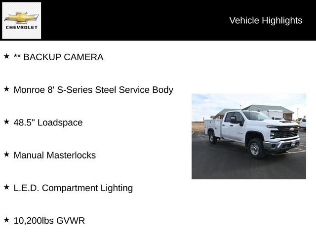 New 2025 Chevrolet Silverado 2500 W/T w/ WT Convenience Package image 3