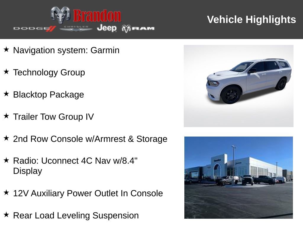 Used 2018 Dodge Durango R/T w/ Technology Group image 3