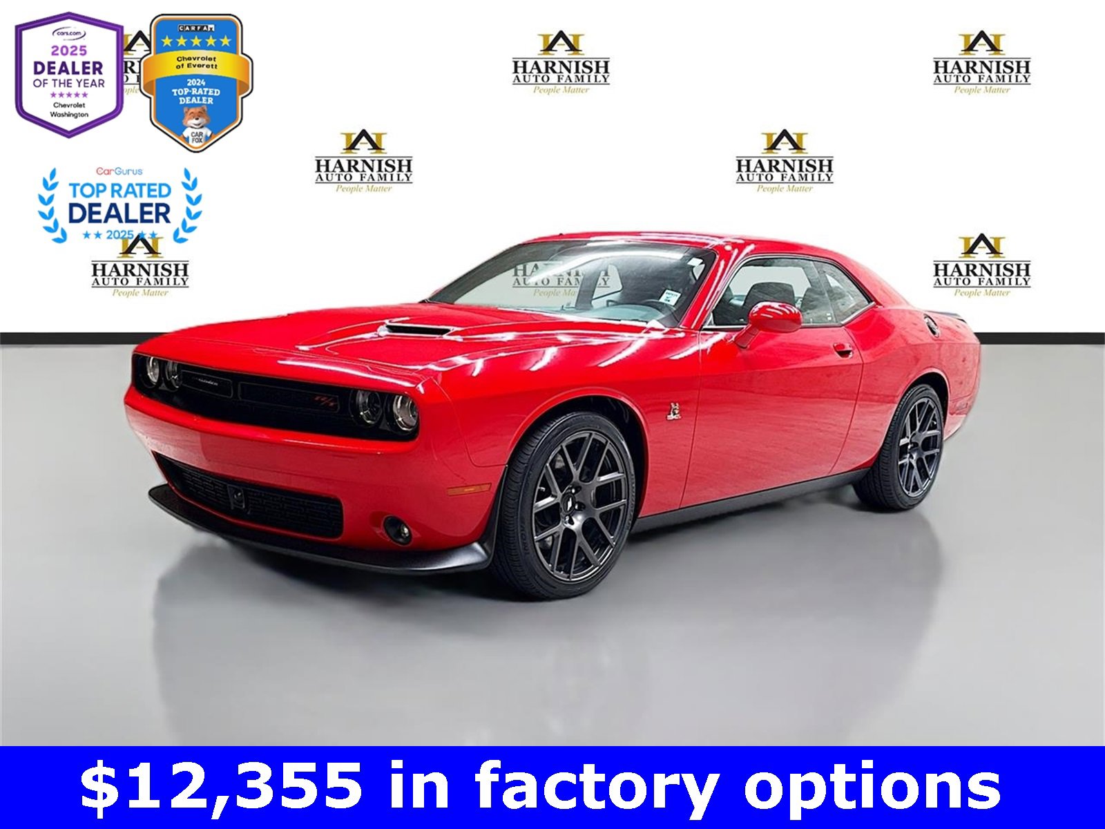 Used 2017 Dodge Challenger R/T Scat Pack w/ Leather Interior Group
