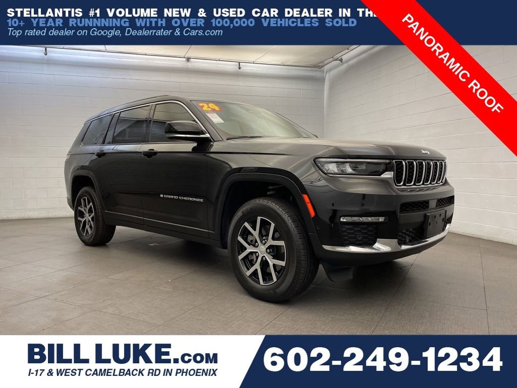 Certified 2024 Jeep Grand Cherokee L Limited w/ Luxury Tech Group II image 1
