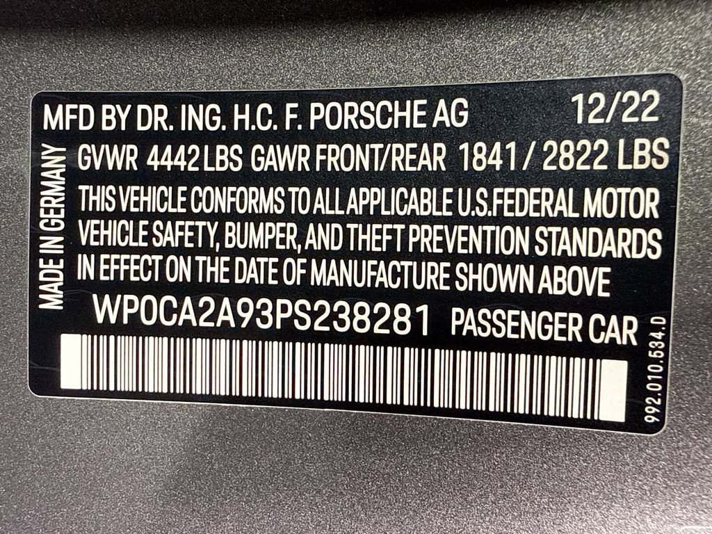 Certified 2023 Porsche 911 Carrera RWD image 28