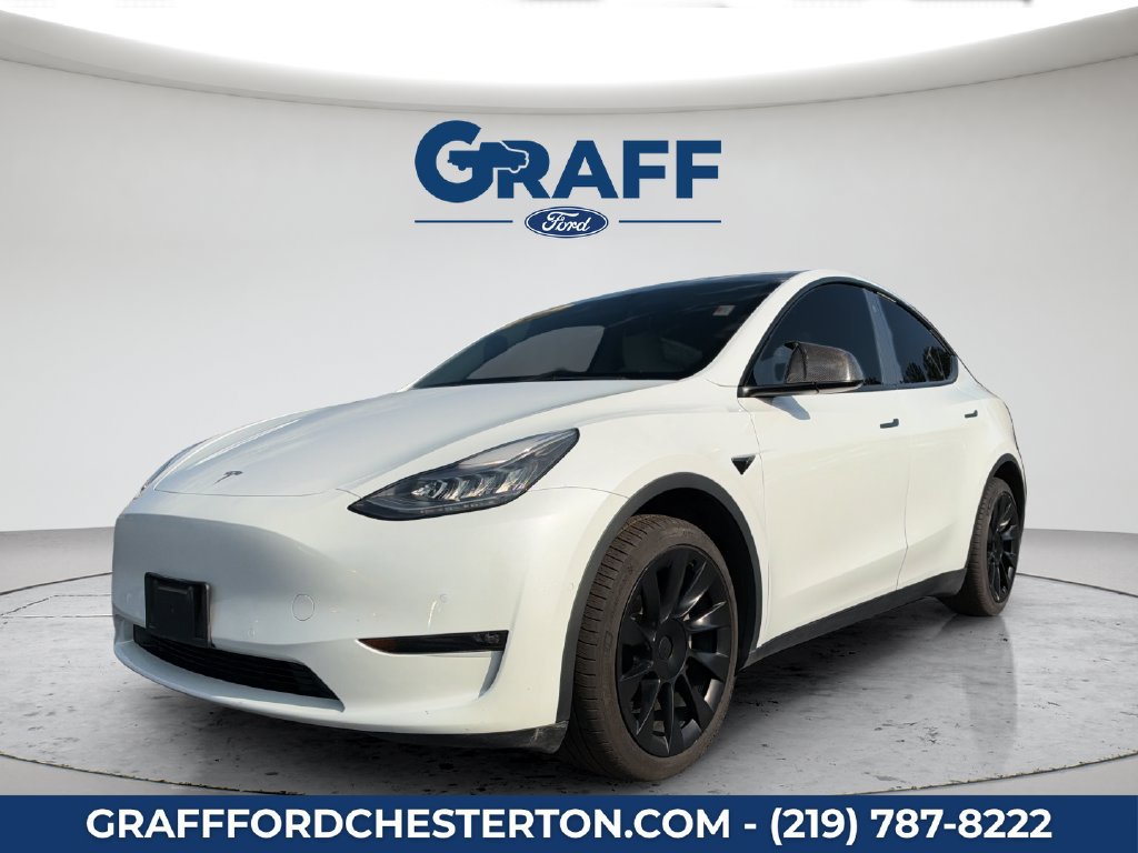 Used 2021 Tesla Model Y Long Range AWD/4WD image 2