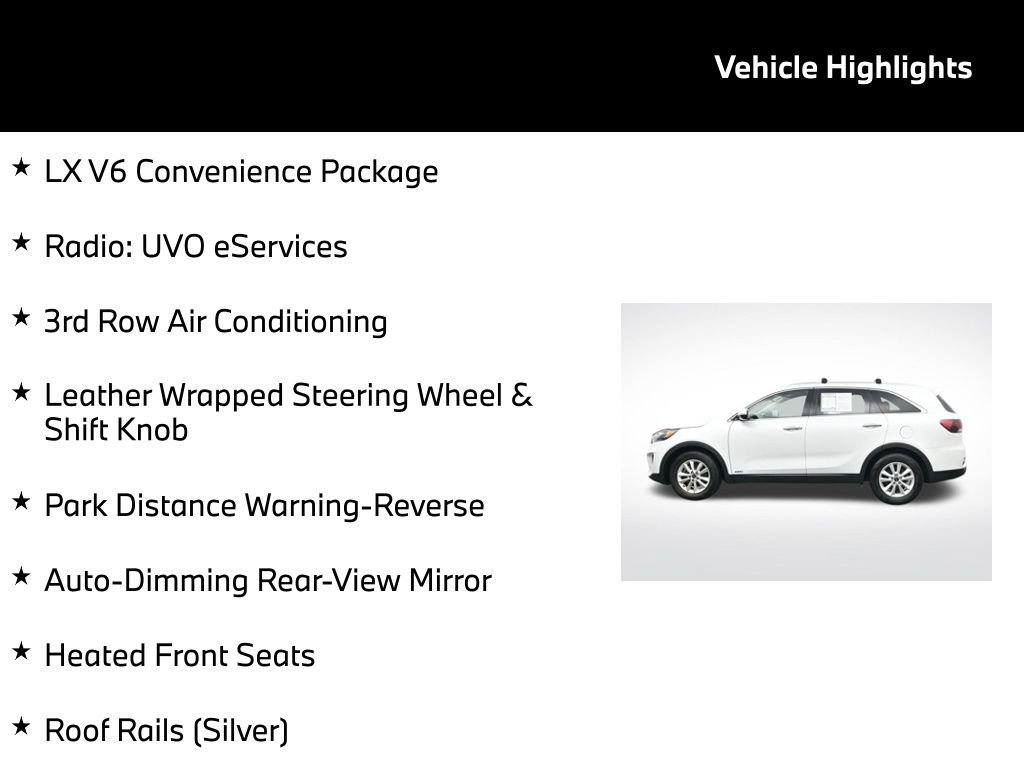 Used 2019 Kia Sorento LX w/ Option Group 020 image 5