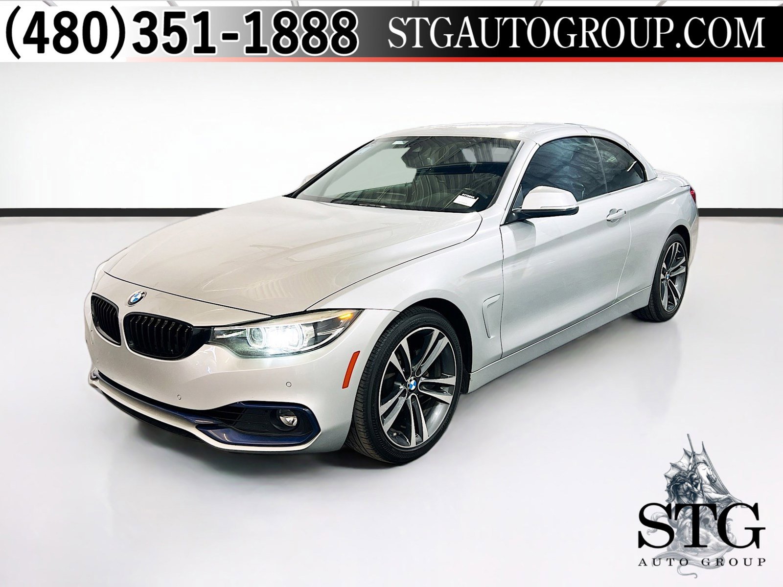 Used 2020 BMW 430i Convertible w/ Convenience Package RWD image 1