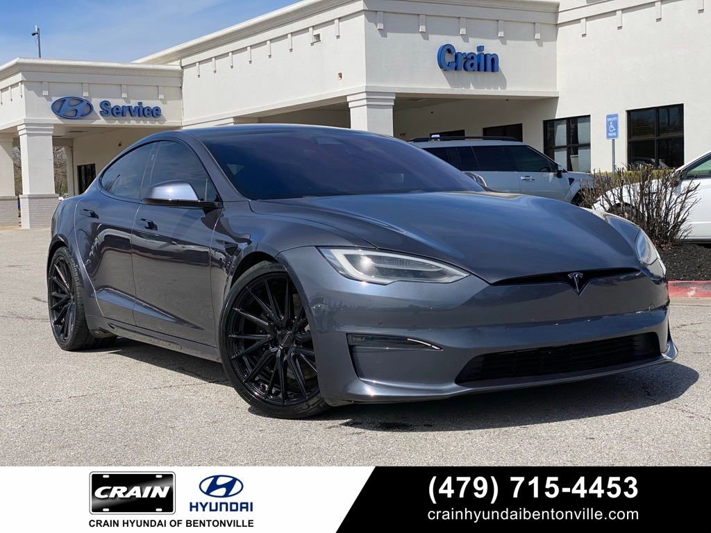 Used 2022 Tesla Model S Plaid AWD/4WD image 1