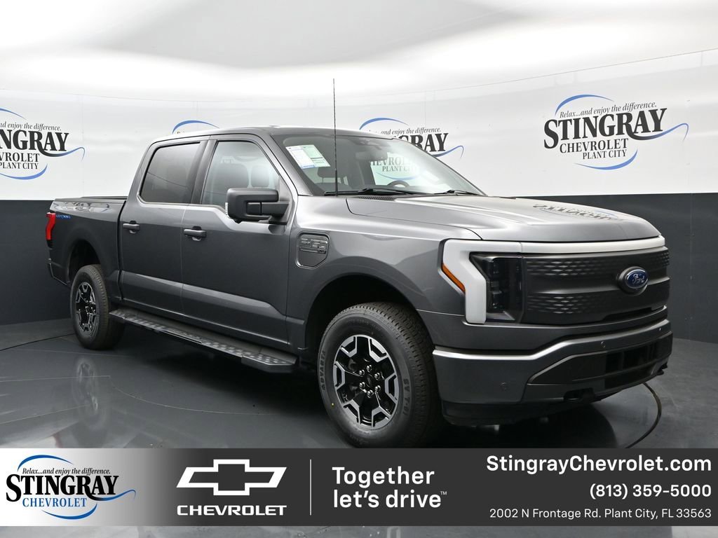 Used 2023 Ford F150 Lightning XLT w/ Tow Technology Package image 1