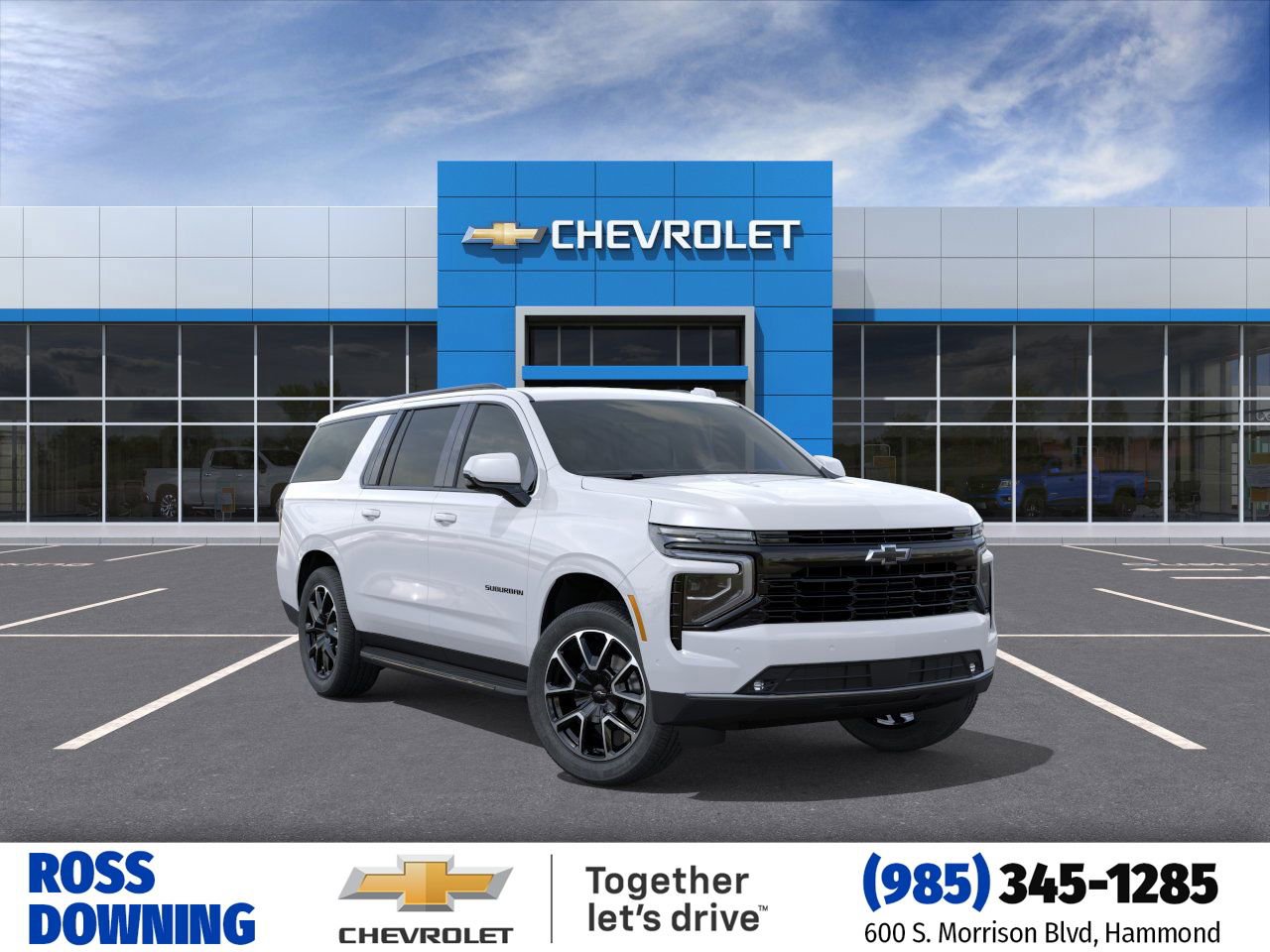 New 2026 Chevrolet Suburban RST w/ Comfort Package