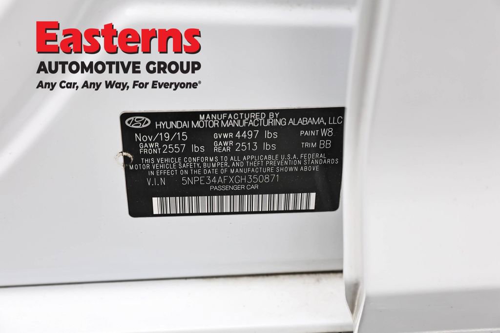 Used 2016 Hyundai Sonata Limited w/ Cargo Package FWD image 37