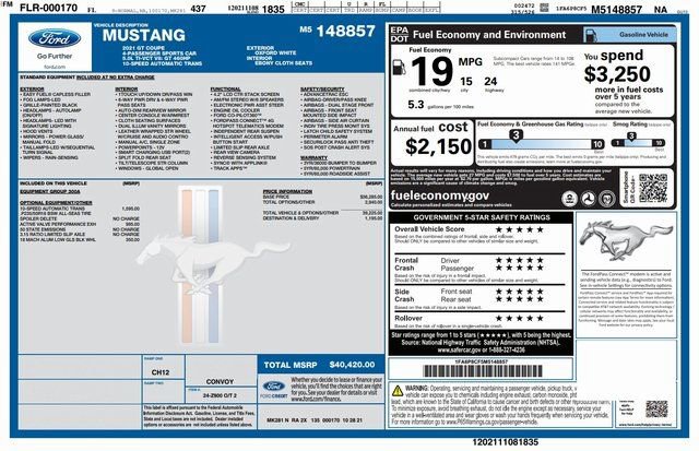 Used 2021 Ford Mustang GT image 3