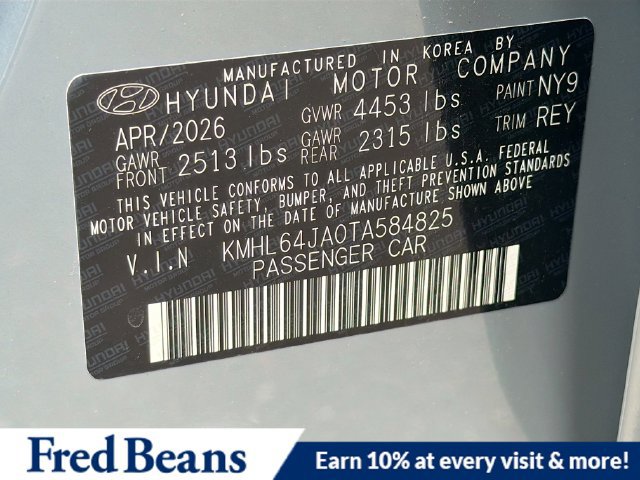 New 2026 Hyundai Sonata SEL FWD image 35