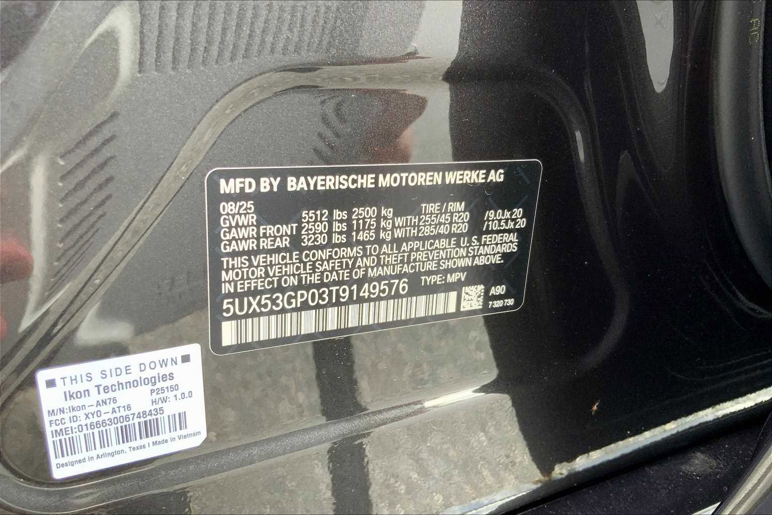 New 2026 BMW X3 xDrive30 w/ M Sport Package image 19