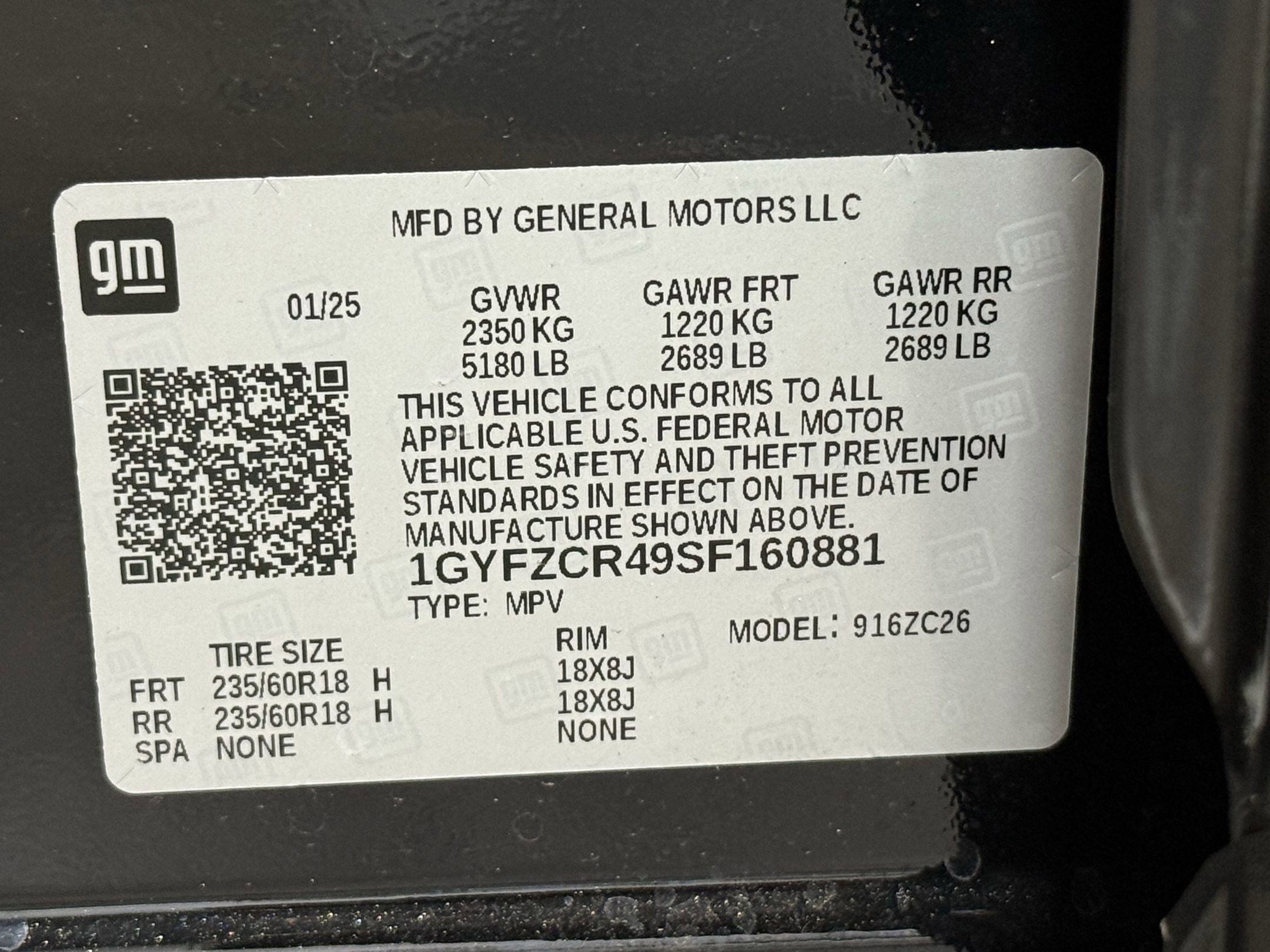 New 2025 Cadillac XT4 Premium Luxury image 16