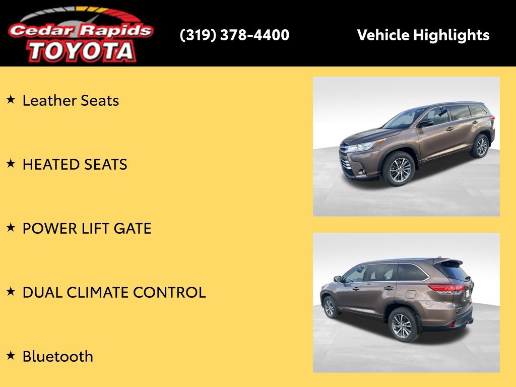 Certified 2017 Toyota Highlander XLE image 15