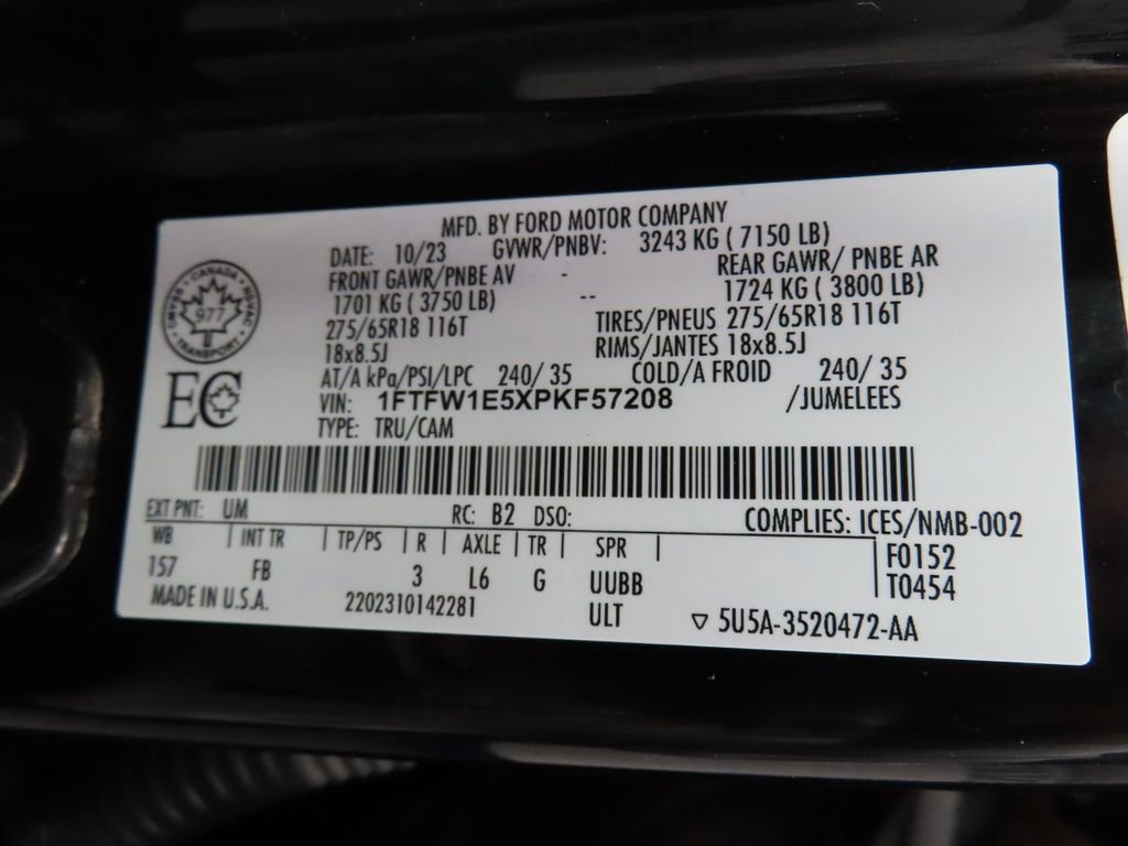 Used 2023 Ford F150 XLT w/ Equipment Group 302A High image 59