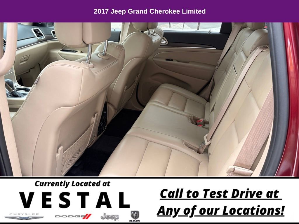 Used 2017 Jeep Grand Cherokee Limited AWD/4WD image 12