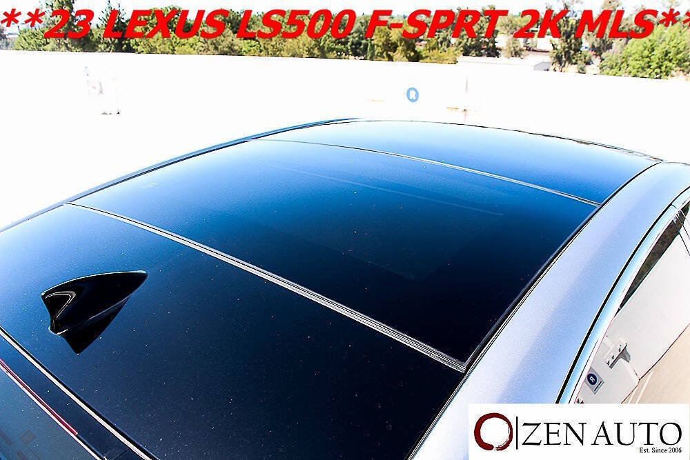 Used 2023 Lexus LS 500 F Sport w/ Cold Weather Package (CK) RWD image 12