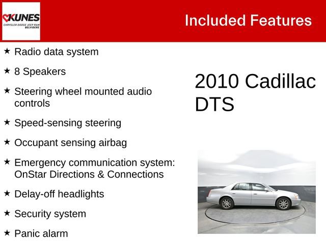 Used 2010 Cadillac DTS Luxury FWD image 2