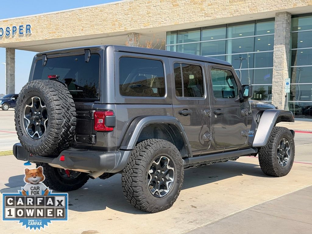 Used 2022 Jeep Wrangler Unlimited Rubicon 4xe w/ Steel Bumper Group AWD/4WD image 22